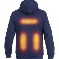 Opvarmet Hoodie PRO - Mænd | Marine Blå