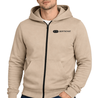 Opvarmet Hoodie - Mænd | Dual Heating - Beige