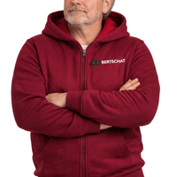 Opvarmet Hoodie - Mænd | Dual Heating - Bourgogne