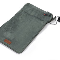 Varmepude – Opvarmet pude 50 x 30 cm | USB - Sort & Grøn