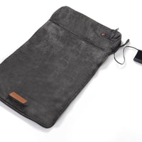 Varmepude – Opvarmet pude 50 x 30 cm | USB - Sort & Grøn