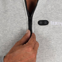 Opvarmet Hoodie - Mænd | Dual Heating - Grå