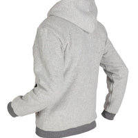 Opvarmet Hoodie - Mænd | Dual Heating - Grå