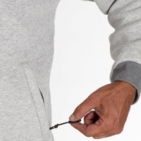 Opvarmet Hoodie - Mænd | Dual Heating - Grå