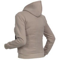 Opvarmet Hoodie - Damer | Dual Heating - Beige
