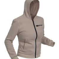 Opvarmet Hoodie - Damer | Dual Heating - Beige