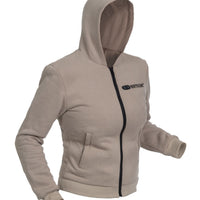 Opvarmet Hoodie - Damer | Dual Heating - Beige