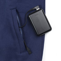 Opvarmet Hoodie - Damer | Dual Heating - Marine Blå