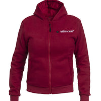 Opvarmet Hoodie PRO - Damer | Bourgogne