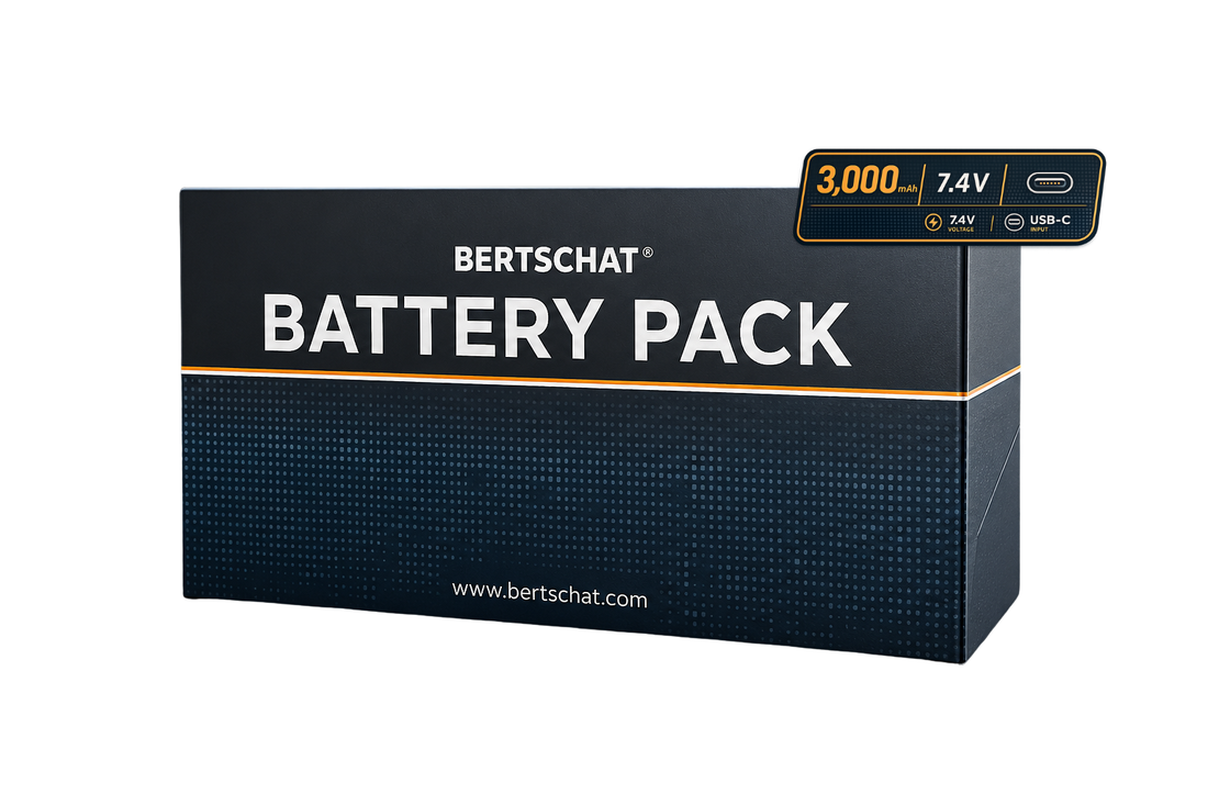 Ekstra batteripakke på 3.000 mAh - USB-C