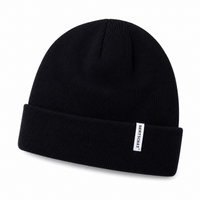 Opvarmet Hue – Electric Black Beanie