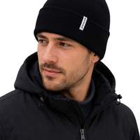 Opvarmet Hue – Electric Black Beanie