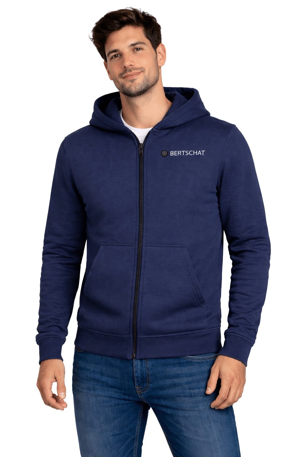 Opvarmet Hoodie PRO - Mænd | Marine Blå