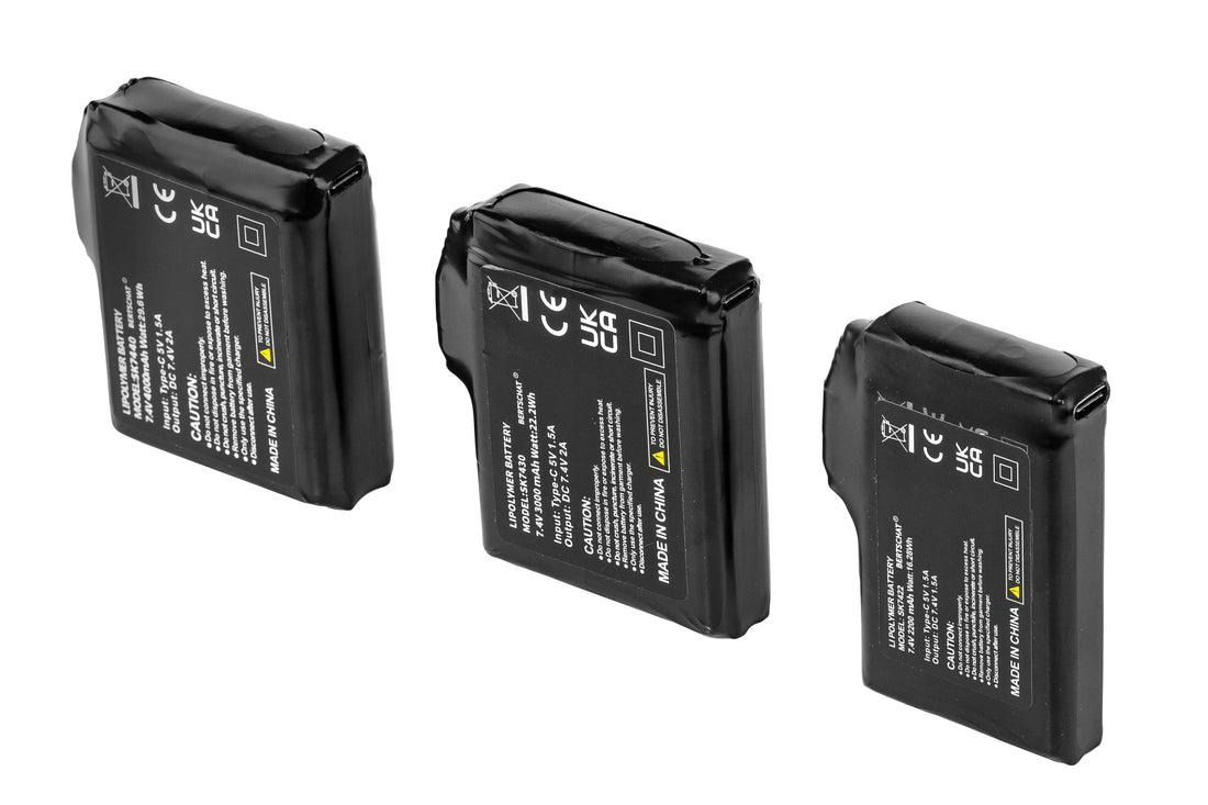 Ekstra batteripakke på 3.000 mAh - USB-C