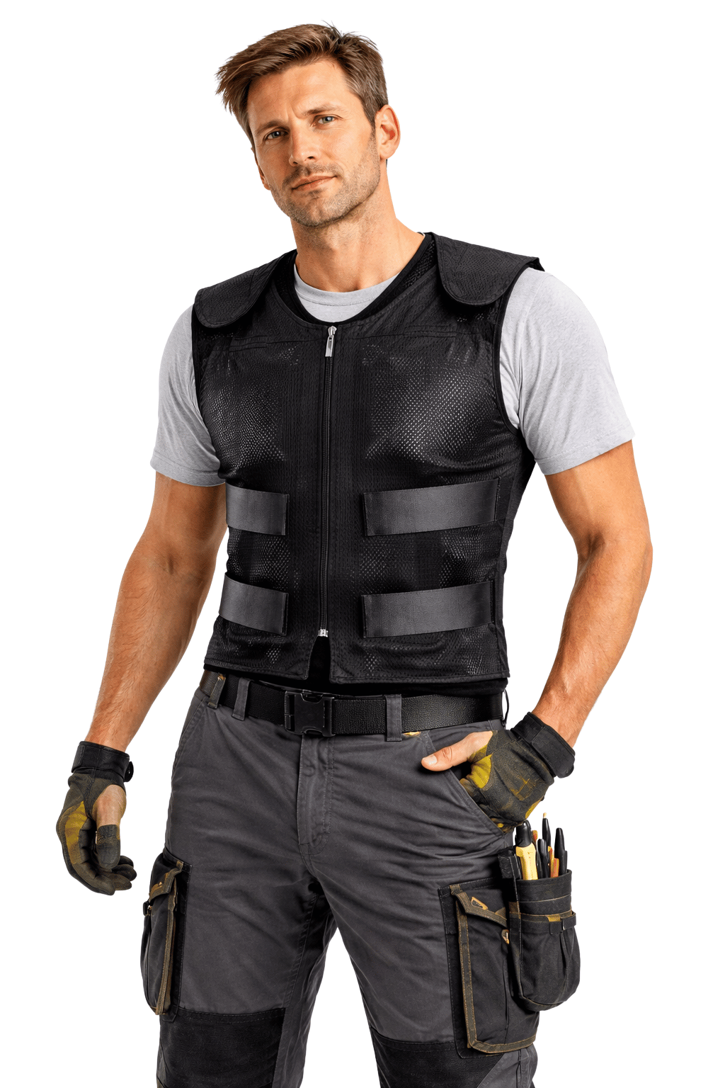 Kølevest med køleelementer PRO (PCM)