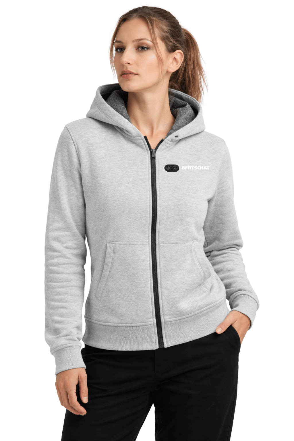 Opvarmet Hoodie - Damer | Dual Heating - Grå