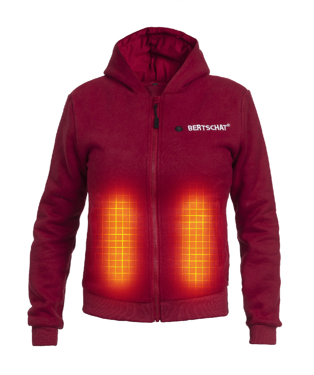 Opvarmet Hoodie PRO - Damer | Bourgogne