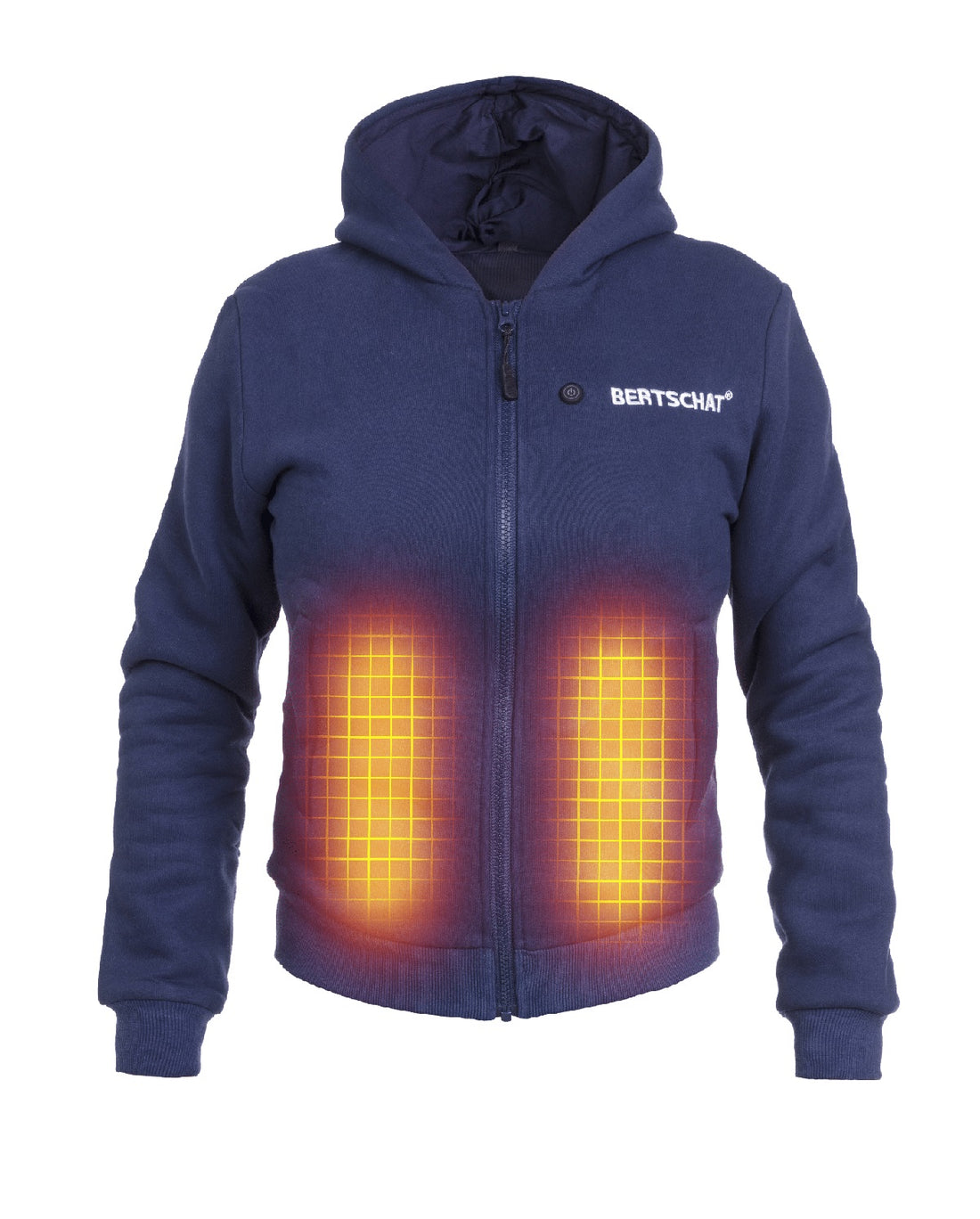 Opvarmet Hoodie PRO - Damer | Marine Blå