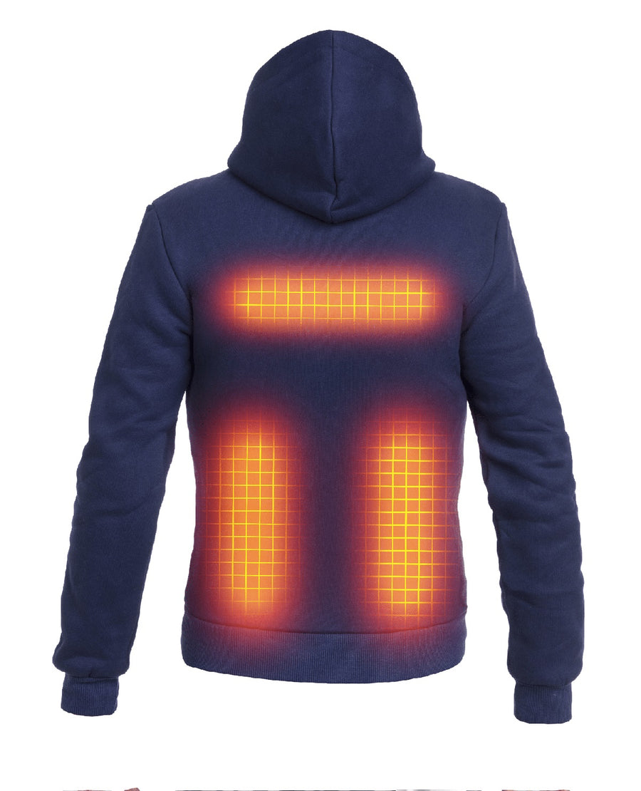 Opvarmet Hoodie PRO - Damer | Marine Blå