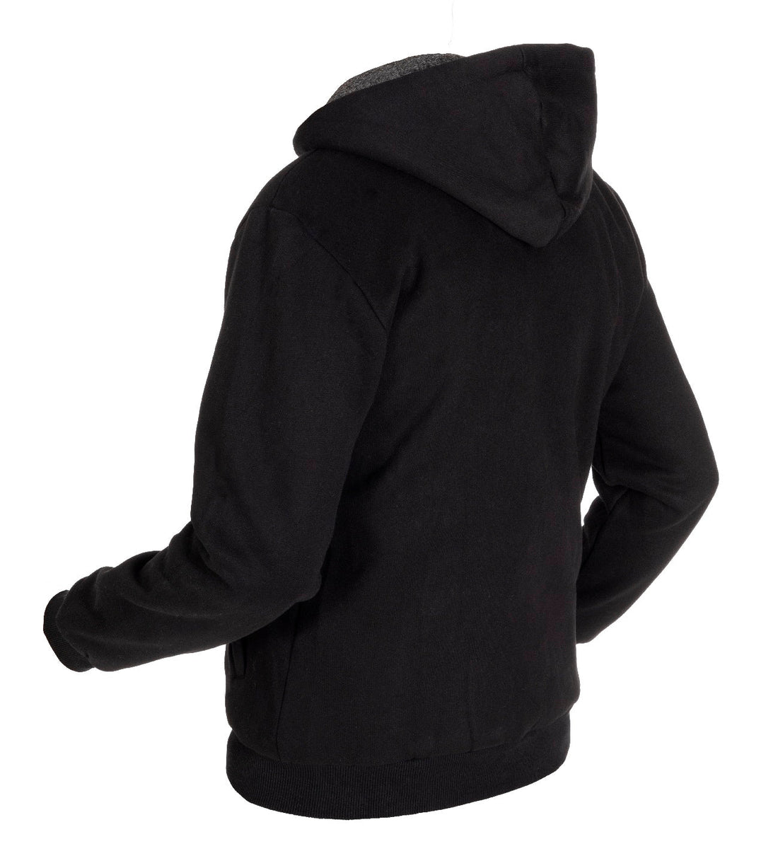 Opvarmet Hoodie - Mænd | Dual Heating - Sort