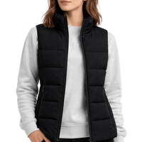 Opvarmet Vatteret Vest til Damer Sort – Dual Heating