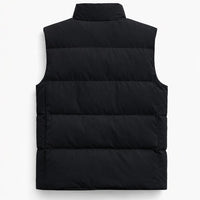 Opvarmet Vatteret Vest til Herrer Sort – Dual Heating