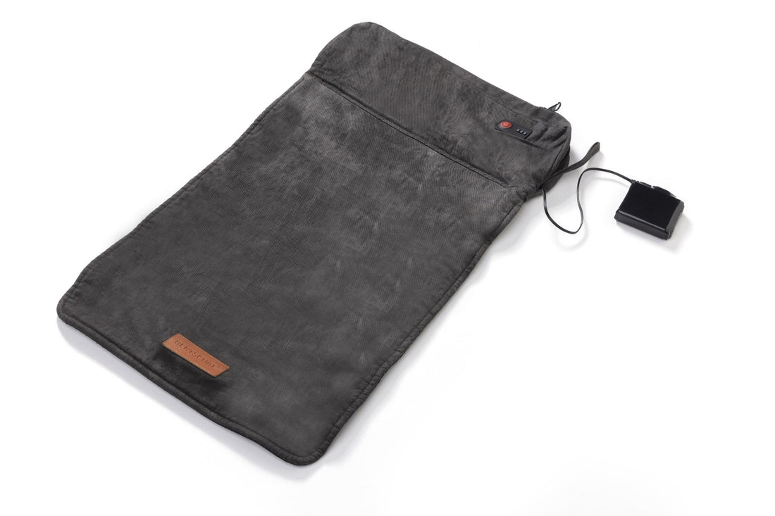 Varmepude – Opvarmet pude 50 x 30 cm | USB - Sort & Grøn