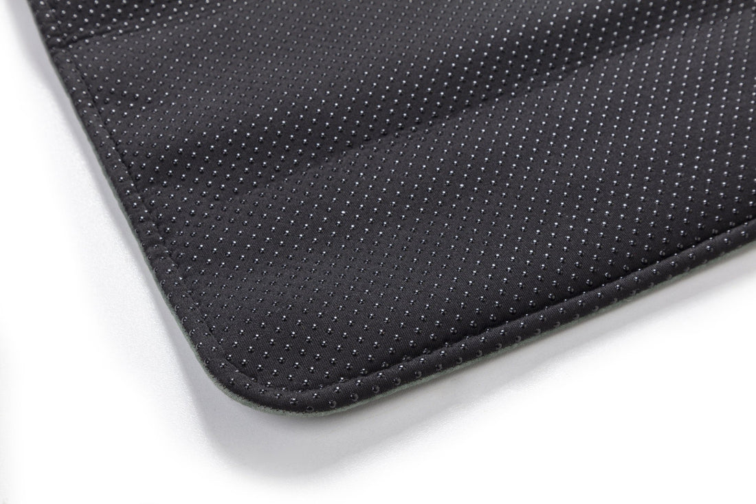 Varmepude – Opvarmet pude 50 x 30 cm | USB - Sort & Grøn