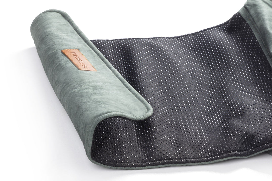 Varmepude – Opvarmet pude 50 x 30 cm | USB - Sort & Grøn