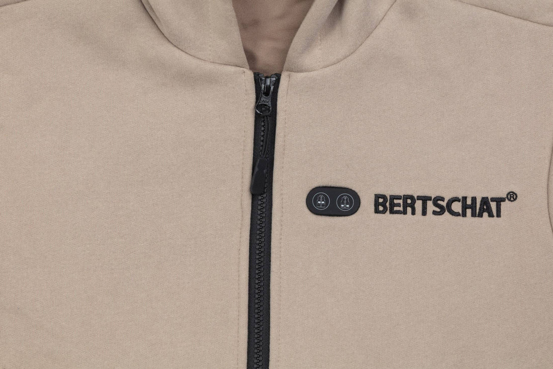 Opvarmet Hoodie - Damer | Dual Heating - Beige
