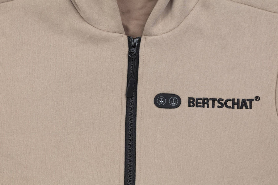 Opvarmet Hoodie - Damer | Dual Heating - Beige