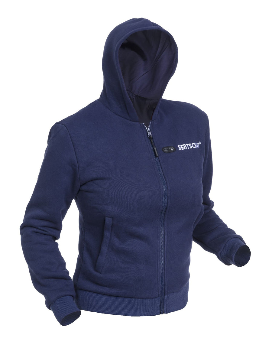 Opvarmet Hoodie - Damer | Dual Heating - Marine Blå