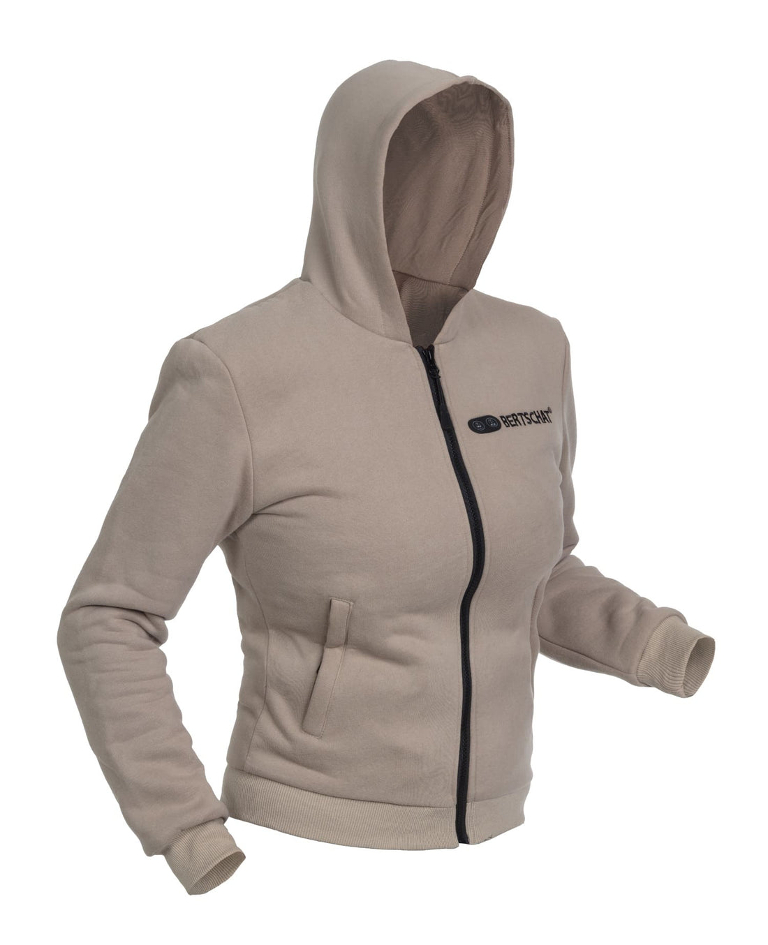 Opvarmet Hoodie - Damer | Dual Heating - Beige